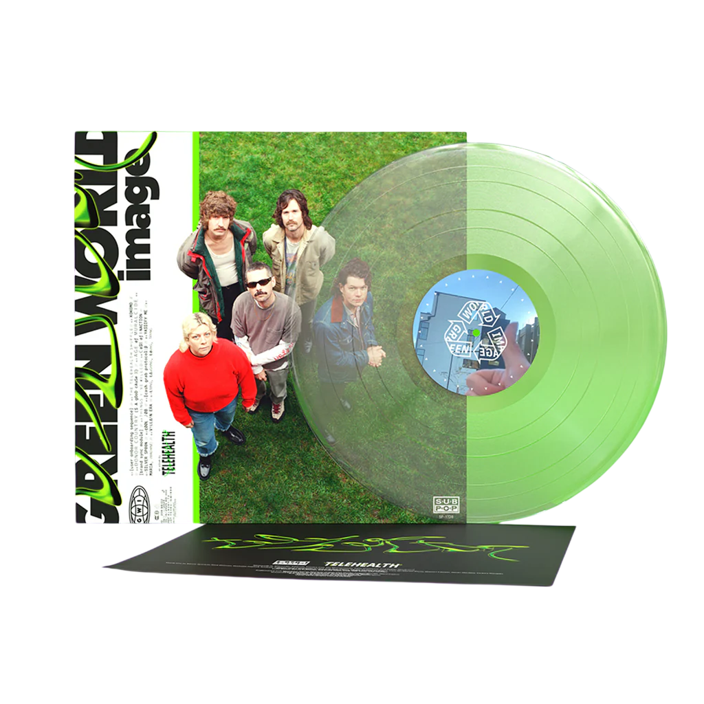 Telehealth - Green World Image (Loser Edition on Clear Vinyl)