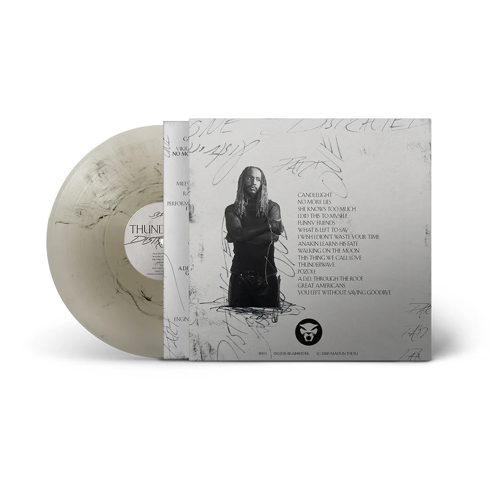 Thundercat - Distracted (Limited Edition on Clear/Black Marbled “Smoke Effect” Vinyl w/ Poster Insert)