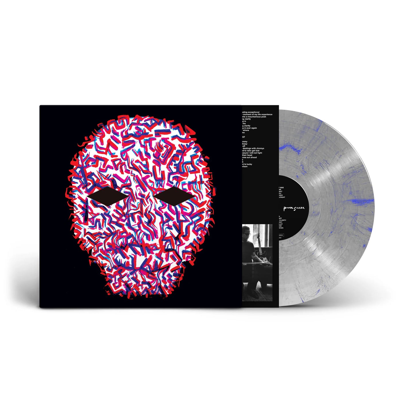 Young Widows - Power Sucker (Limited Edition on Metallic Silver Blue Swirl Vinyl)