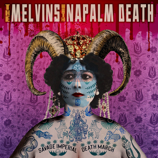Melvins & Napalm Death - Savage Imperial Death March (Black Vinyl)