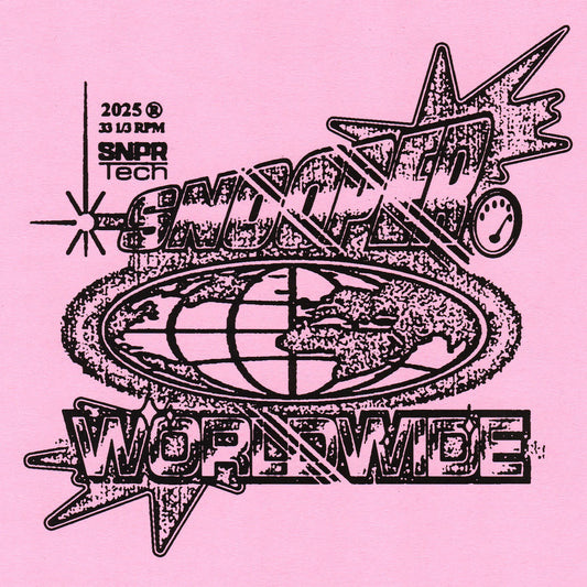 Snõõper - Worldwide (Limited Edition on Translucent Pink Vinyl w/ Alternate Sleeve)