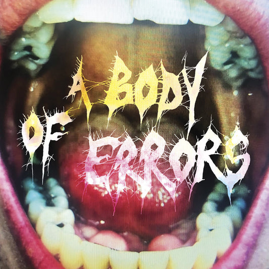Luis Vasquez  (aka The Soft Moon) - A Body of Errors (Limited Edition of 400 on Crystal Clear Vinyl)