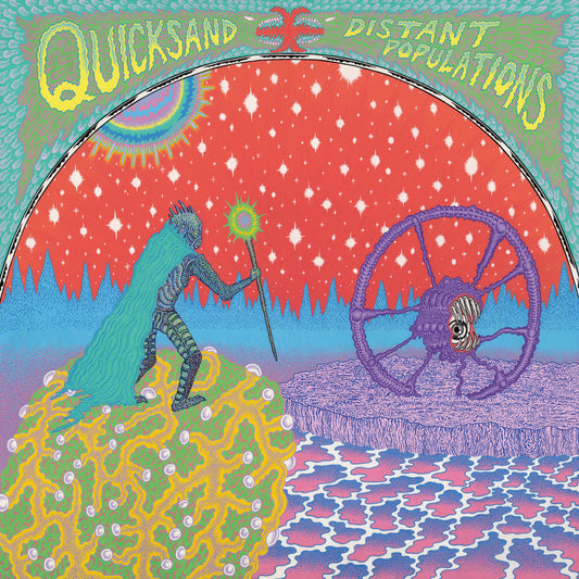 Quicksand - Distant Populations (Limited Edition on Red and Yellow Splatter Vinyl)