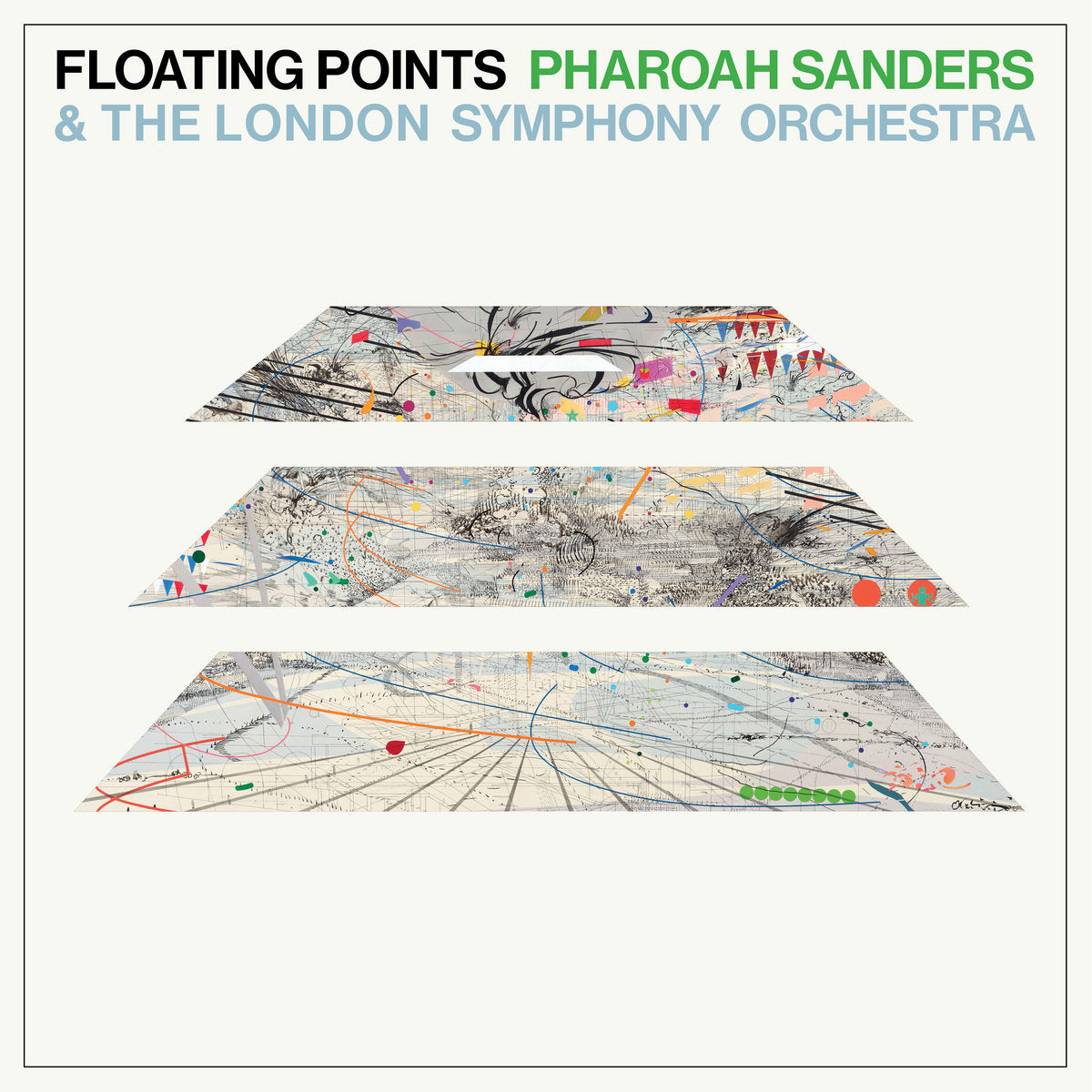Floating Points, Pharoah Sanders & The London Symphony Orchestra - Promises (Black Vinyl w/ Non Die-Cut Sleeve)