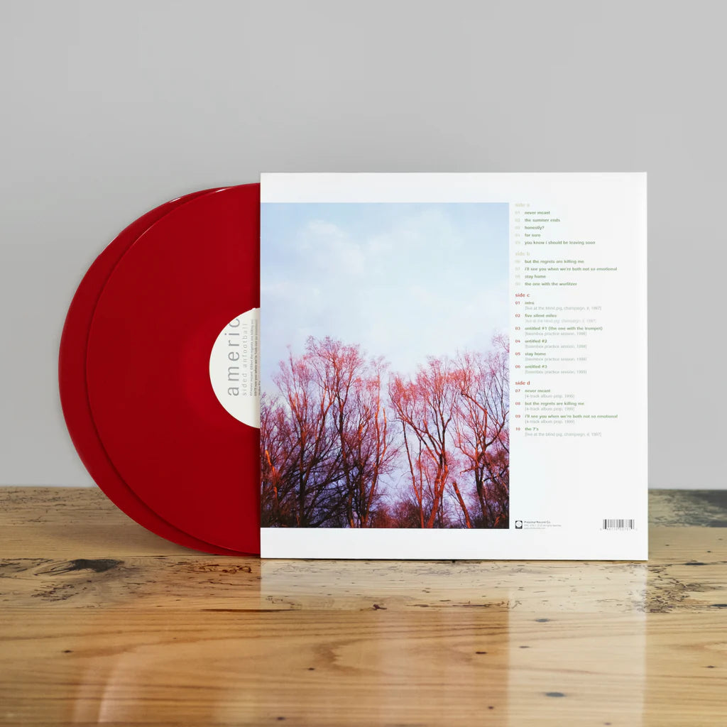 American Football - American Football LP1  "Reissue" (Deluxe Edition on Double Red Vinyl + Book)