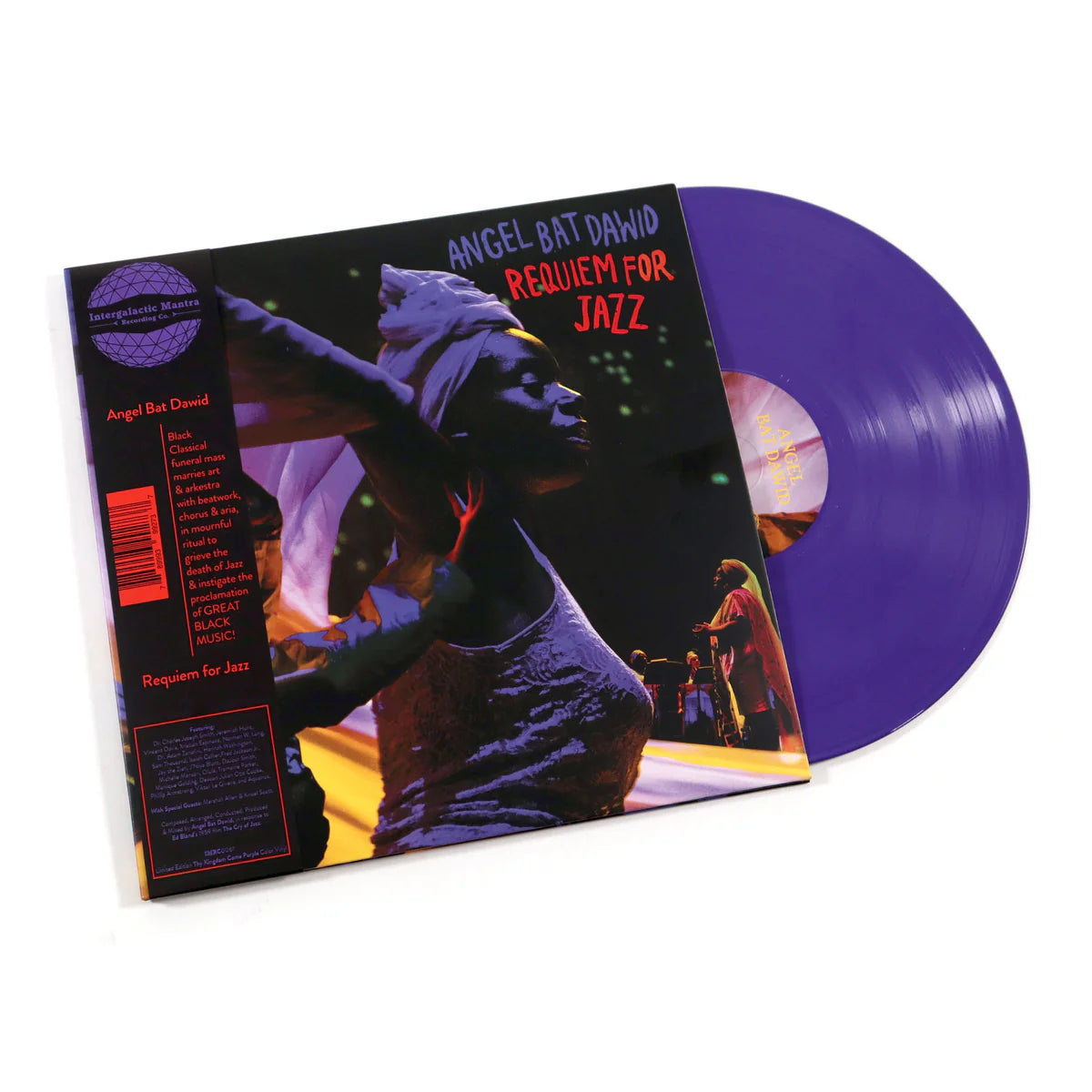 Angel Bat Dawid - Requiem For Jazz (Limited Edition on Thy Kingdom Come Double Purple Vinyl)