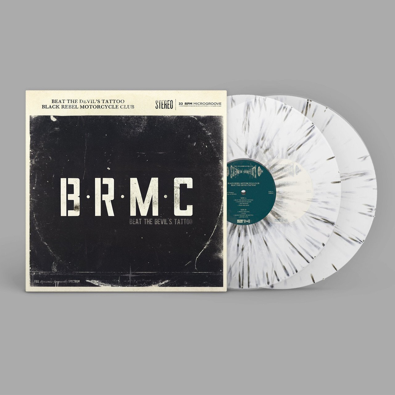 Black Rebel Motorcycle Club - Beat the Devil's Tattoo "Reissue" (Limited Edition on Milky Clear with Black Splatter Double Vinyl)