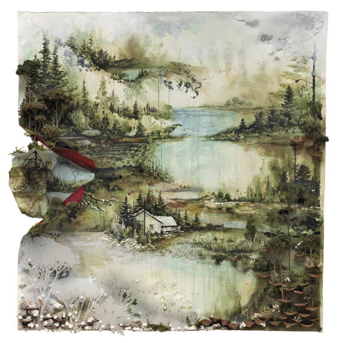 Bon Iver - Bon Iver, Bon Iver (Black Vinyl w/ 14-Page Lyric Book)