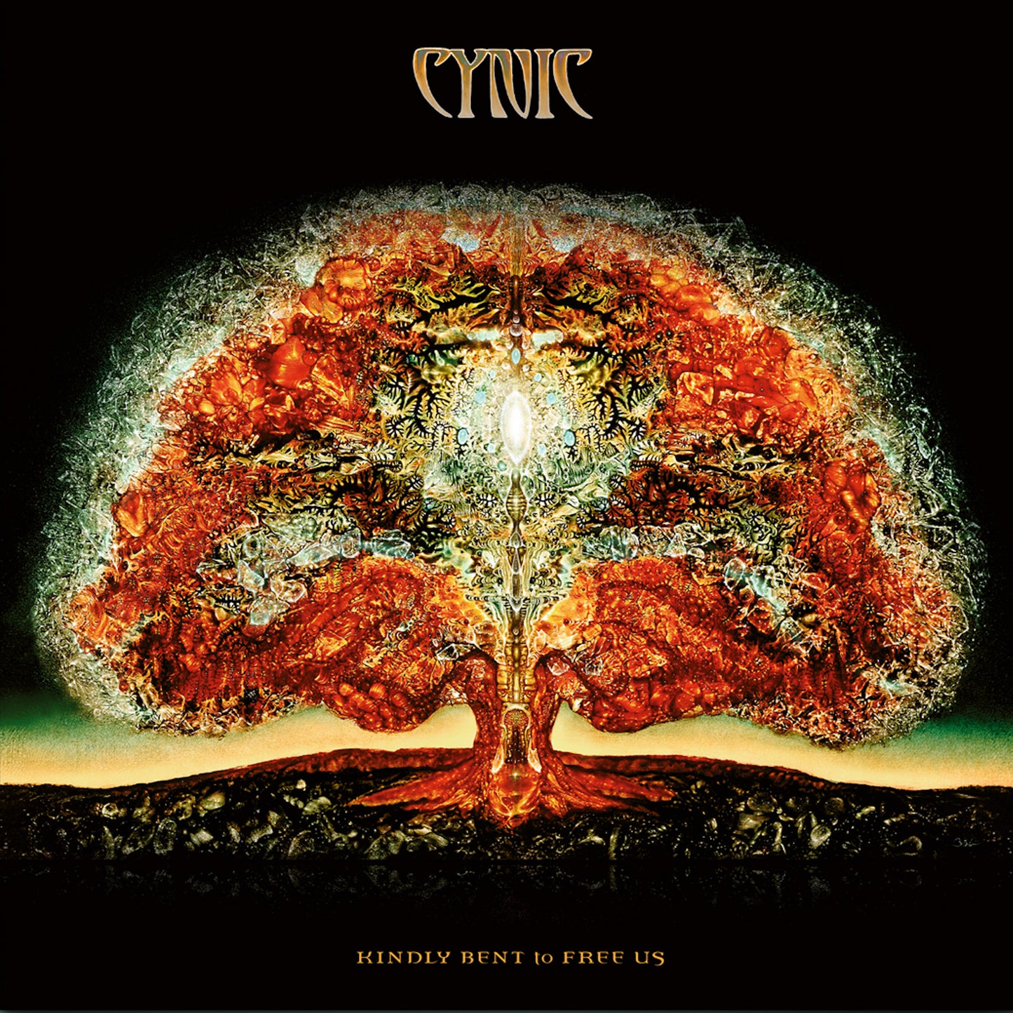 Cynic - Kindly Bent To Free Us (Limited Edition on Yellow/Black Smoke Vinyl)