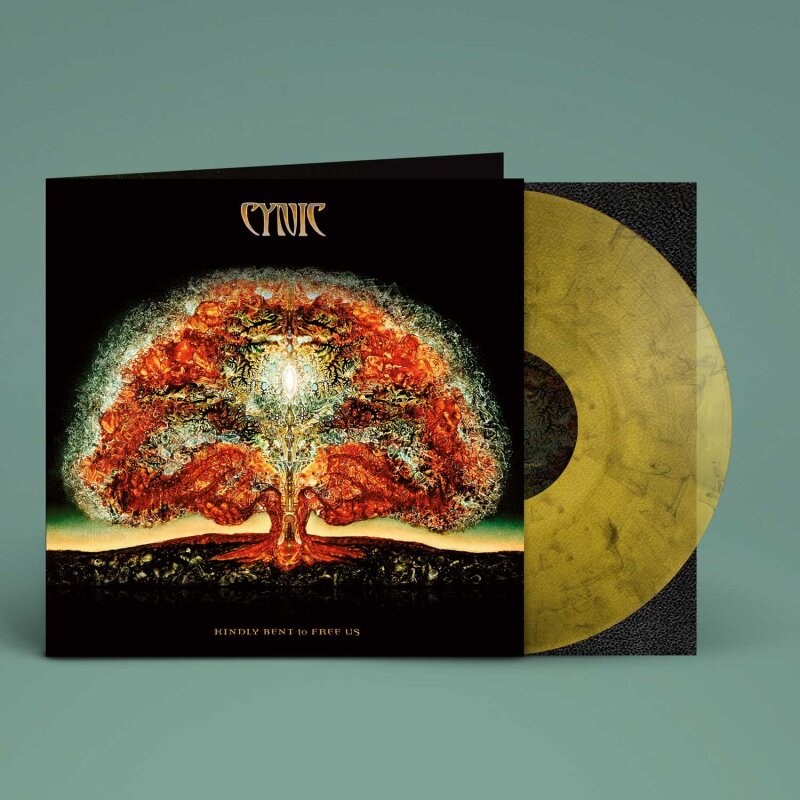 Cynic - Kindly Bent To Free Us (Limited Edition on Yellow/Black Smoke Vinyl)