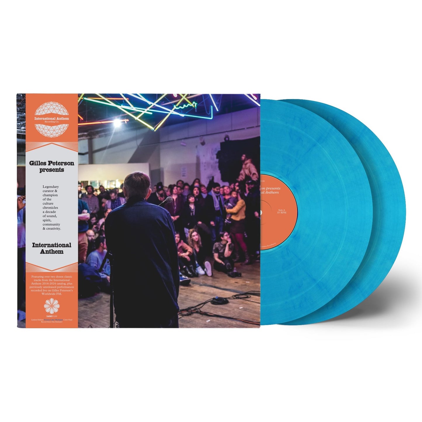 Gilles Peterson - Gilles Peterson Presents International Anthem (Limited Edition on Double Frozen Lake Michigan Vinyl)