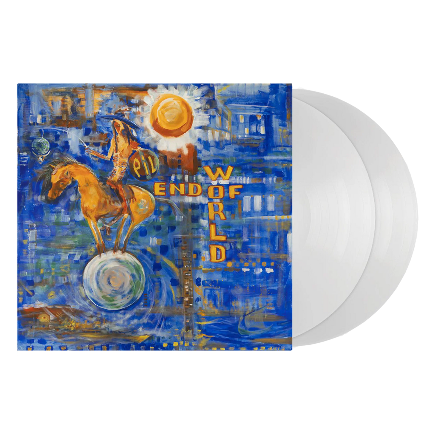 Public Image Limited (PIL) - End of World (Limited Edition on Double Solid White Vinyl)