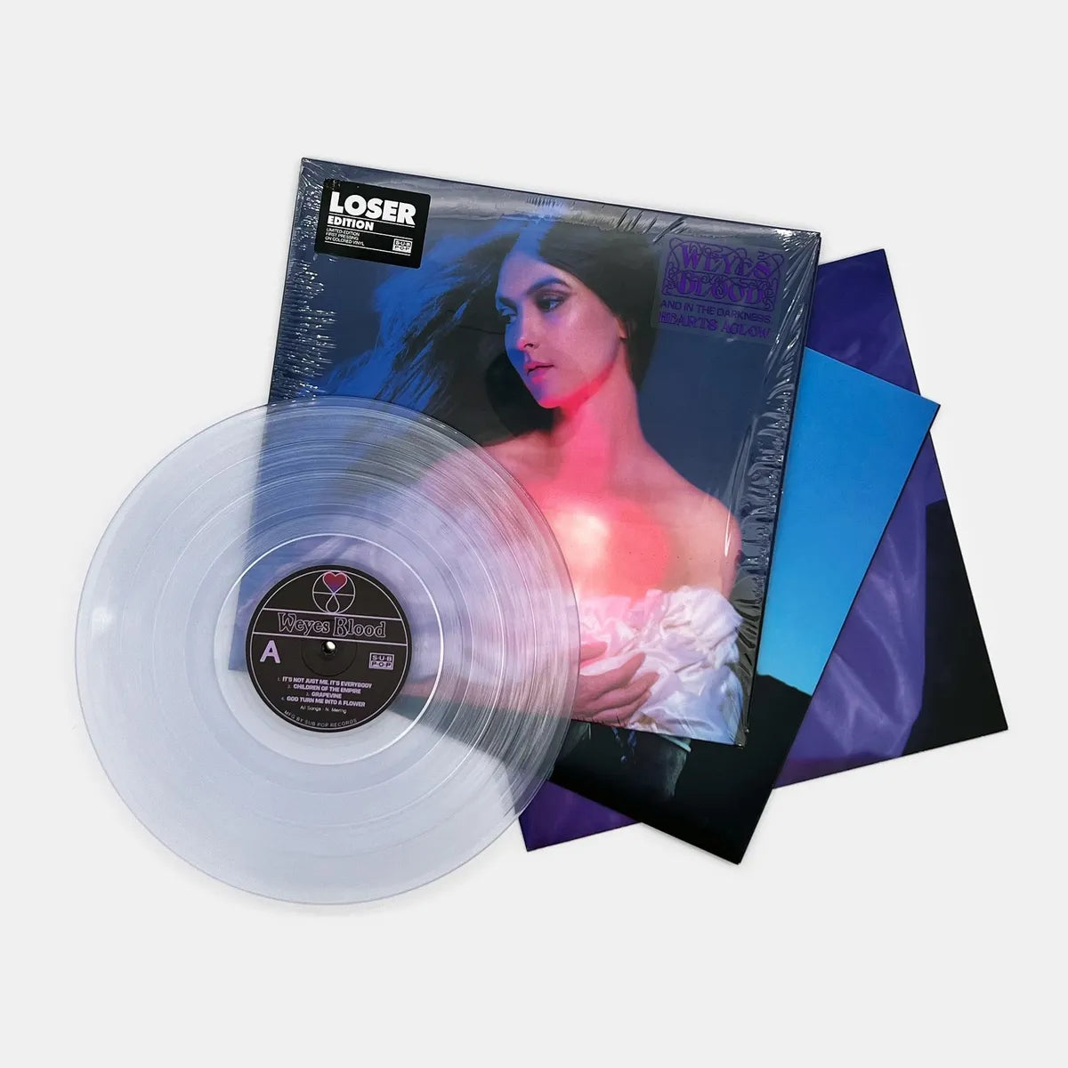 Weyes Blood - And In The Darkness, Hearts Aglow (Loser Edition / First Pressing on Clear Vinyl)