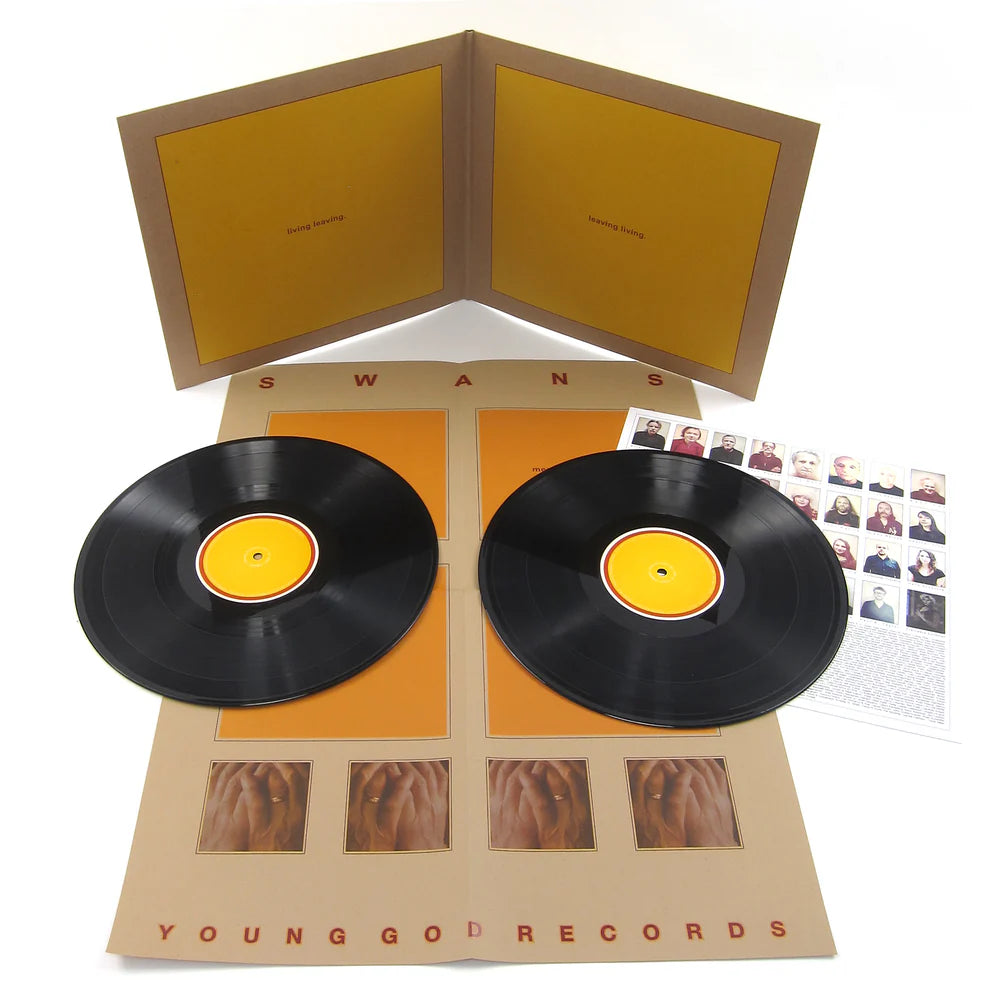 Swans - leaving meaning. (Double Black Vinyl)