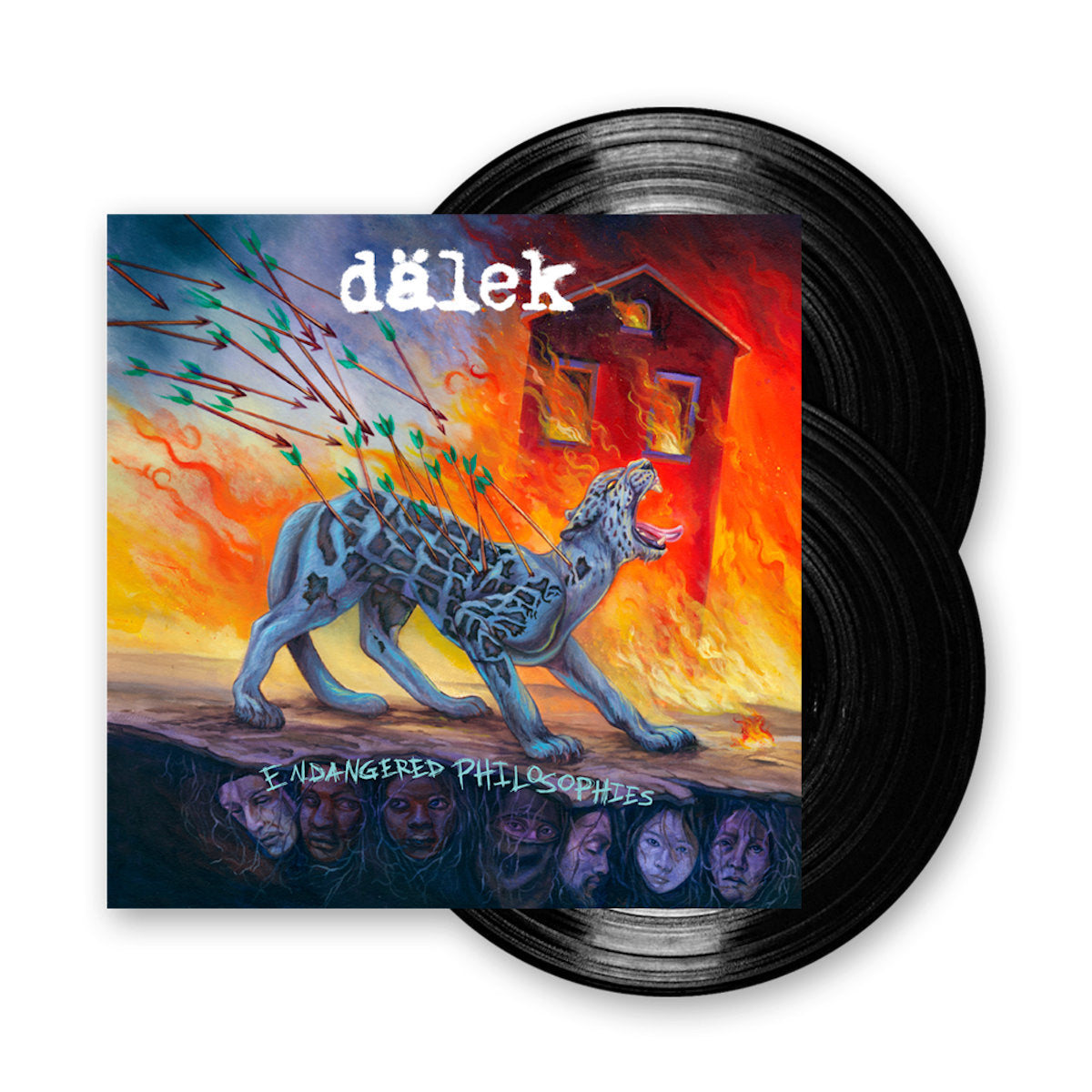 dälek. - Endangereed Philosophies (Double Vinyl with Side Four Etched)