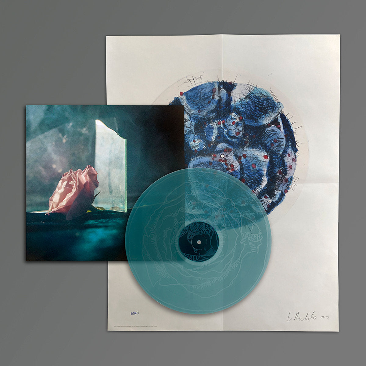 Lee Ranaldo - In Virus Times EP (Limited Edition on Turquoise Etched Vinyl + Signed Print)