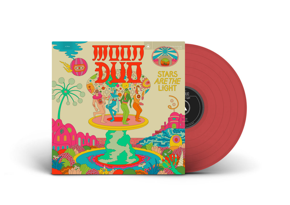 Moon Duo - Stars Are The Light (Limited Edition on Neon Pink Vinyl)