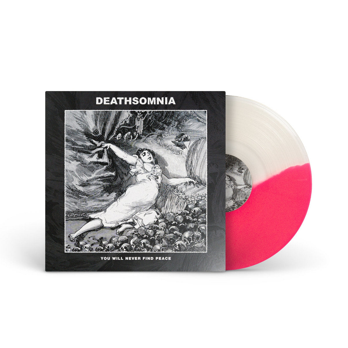 Deathsomnia - You Will Never Find Peace (Limited to 350 on Clear & Pink Vinyl)