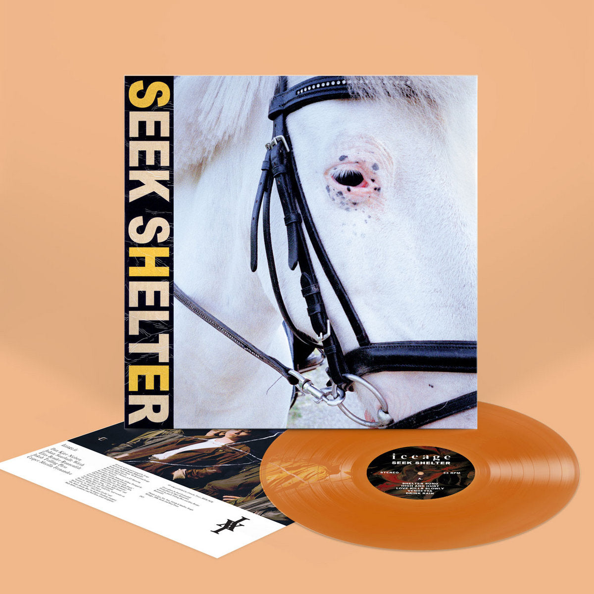 Iceage - Seek Shelter (Limited Edition on Translucent Orange Vinyl)