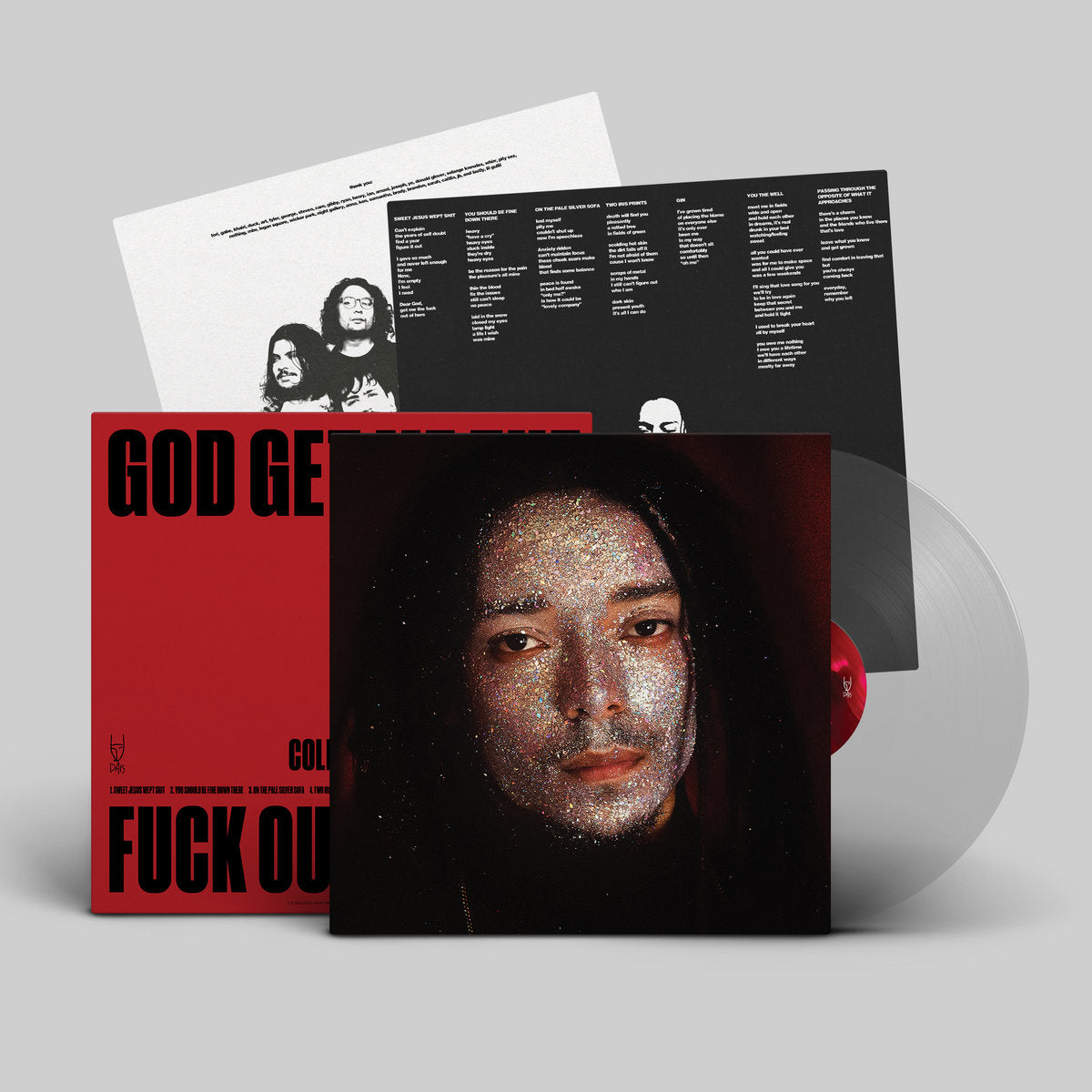 Cold Gawd - Got Get Me The Fuck Out Of Here (Limited Edition of 400 in Transparent Clear Vinyl)