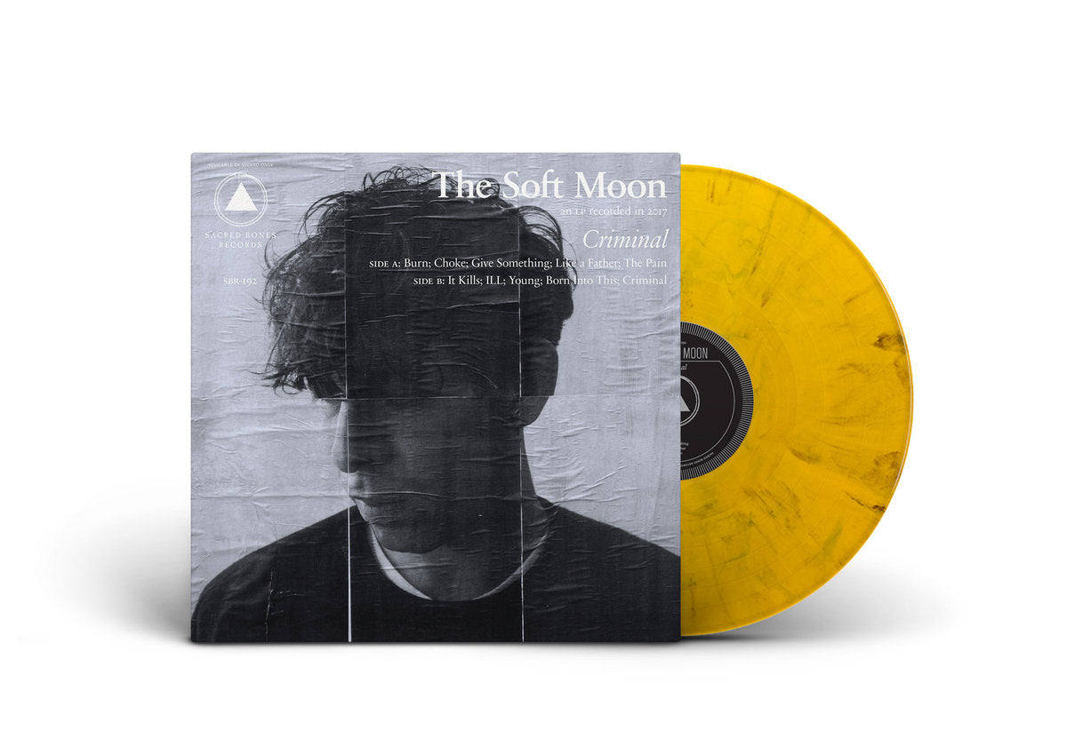 The Soft Moon - Criminal (Limited Edition on Yellow Swirl Vinyl)