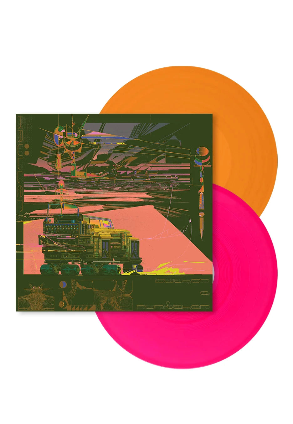 Author & Punisher - Krüller (Double Vinyl on Hot Pink & Orange)