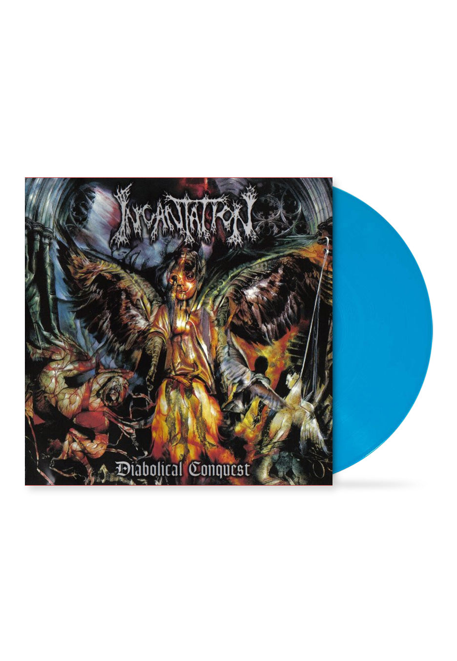 Incantation - Diabolical Conquest "Reissue" (Aqua Blue Vinyl)