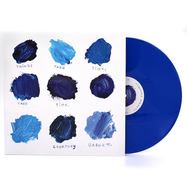 Courtney Barnett - Things Take Time, Take Time (Limited Edition on All Eyes On The Pavement Blue Vinyl)
