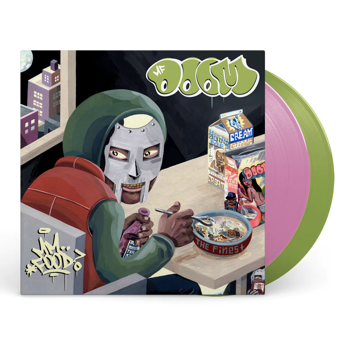 MF DOOM - MM..FOOD (Custom Green & Pink Double Vinyl)