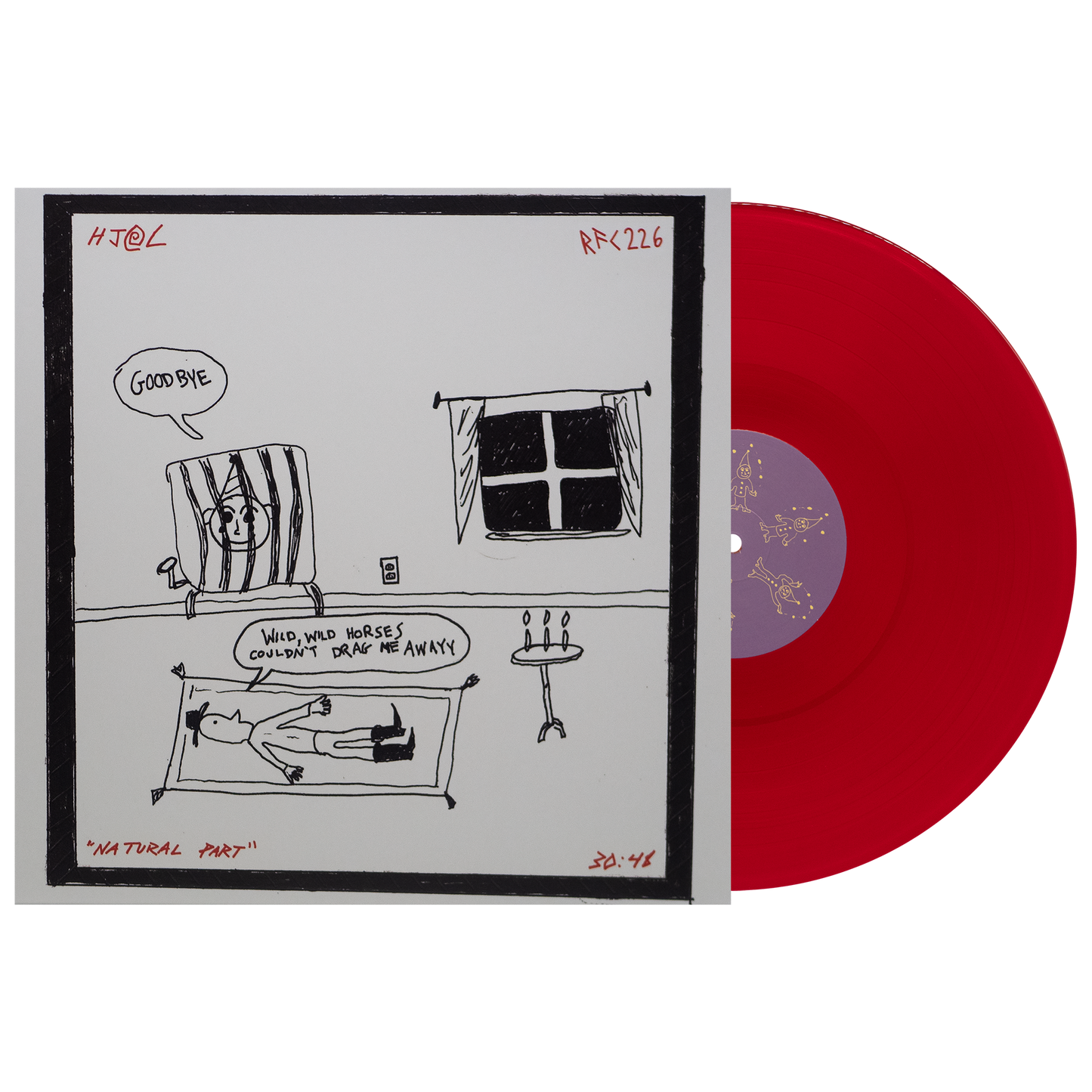Horse Jumper of Love - Natural Part (Limited Edition on Transparent Red Vinyl)