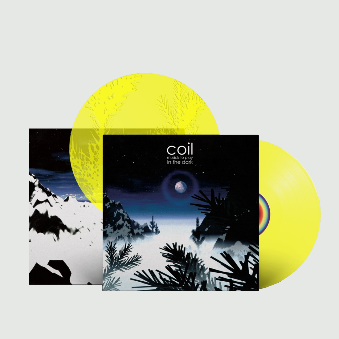 Coil - musick to play in the dark "Reissue" (Limited Edition of 2000 on Double Clear Yellow Vinyl)