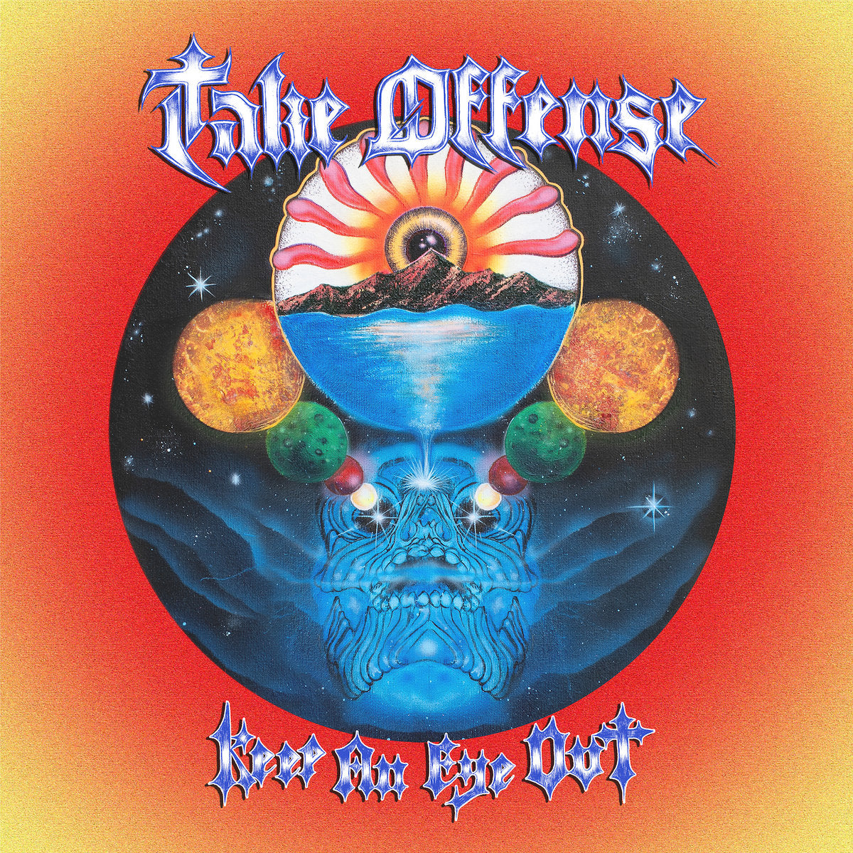 Take Offense - Keep An Eye Out (Heavy Blood Red/Yellow - Splattered Vinyl)