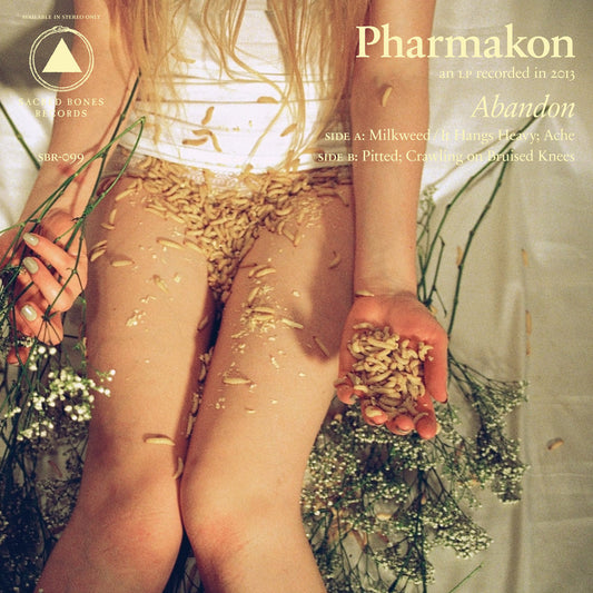 Pharmakon - Abandon (Black, White and Orange Stardust Vinyl Edition)