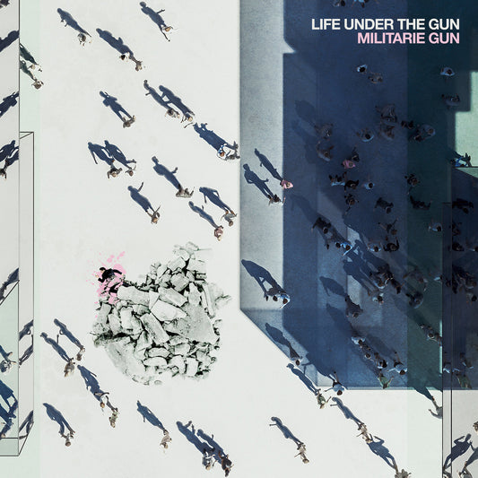 Militarie Gun - Life Under The Gun (Limited First Pressing on Translucent Cobalt Vinyl)
