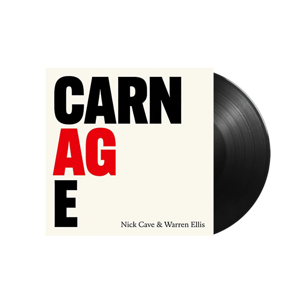 Nick Cave & Warren Ellis - Carnage (Black Vinyl + 24-Page Booklet)