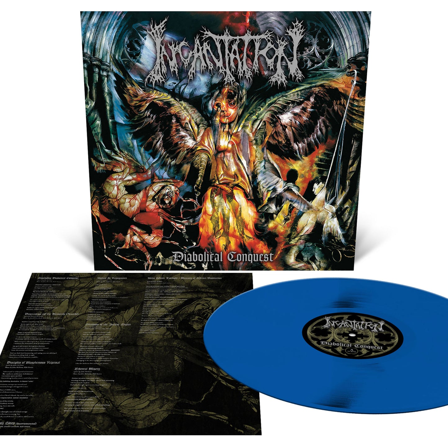 Incantation - Diabolical Conquest "Reissue" (Aqua Blue Vinyl)