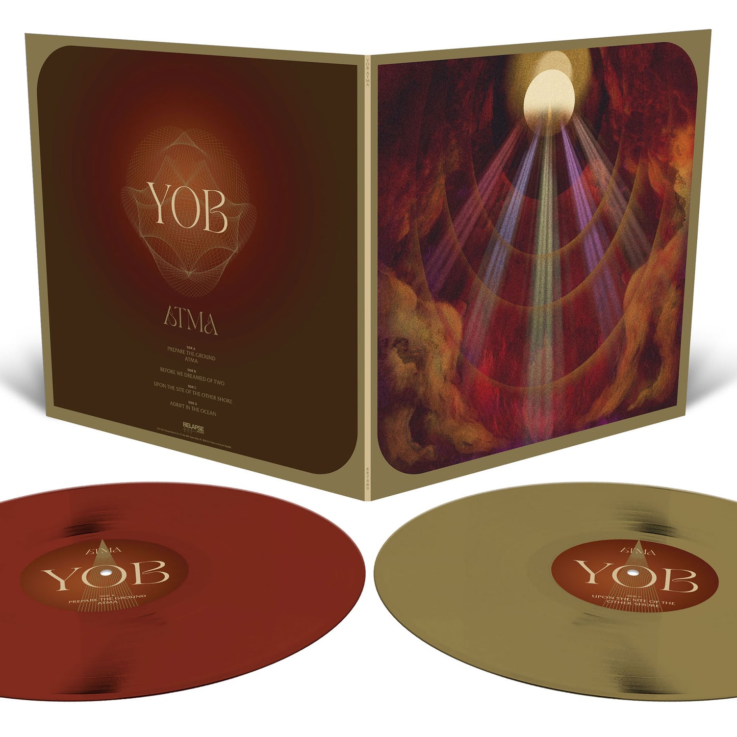 YOB - Atma (Double Vinyl on Oxblood & Gold Edition)