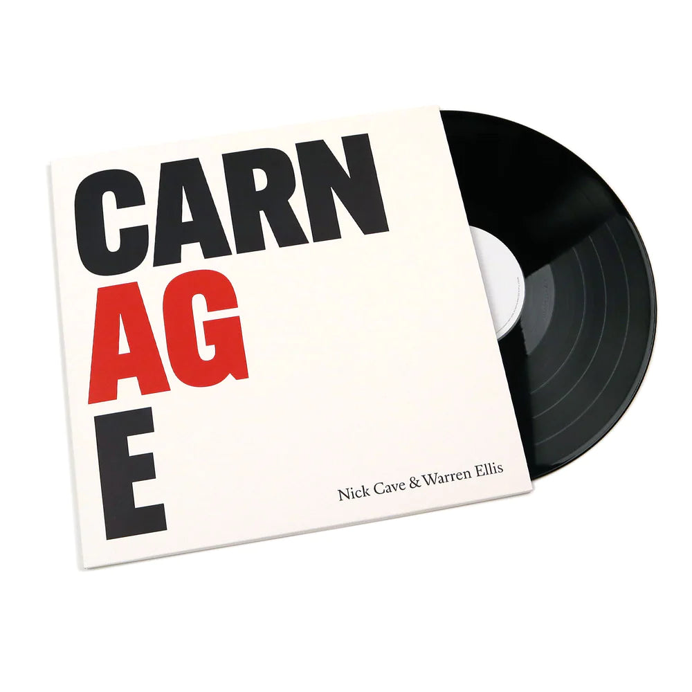 Nick Cave & Warren Ellis - Carnage (Black Vinyl + 24-Page Booklet)