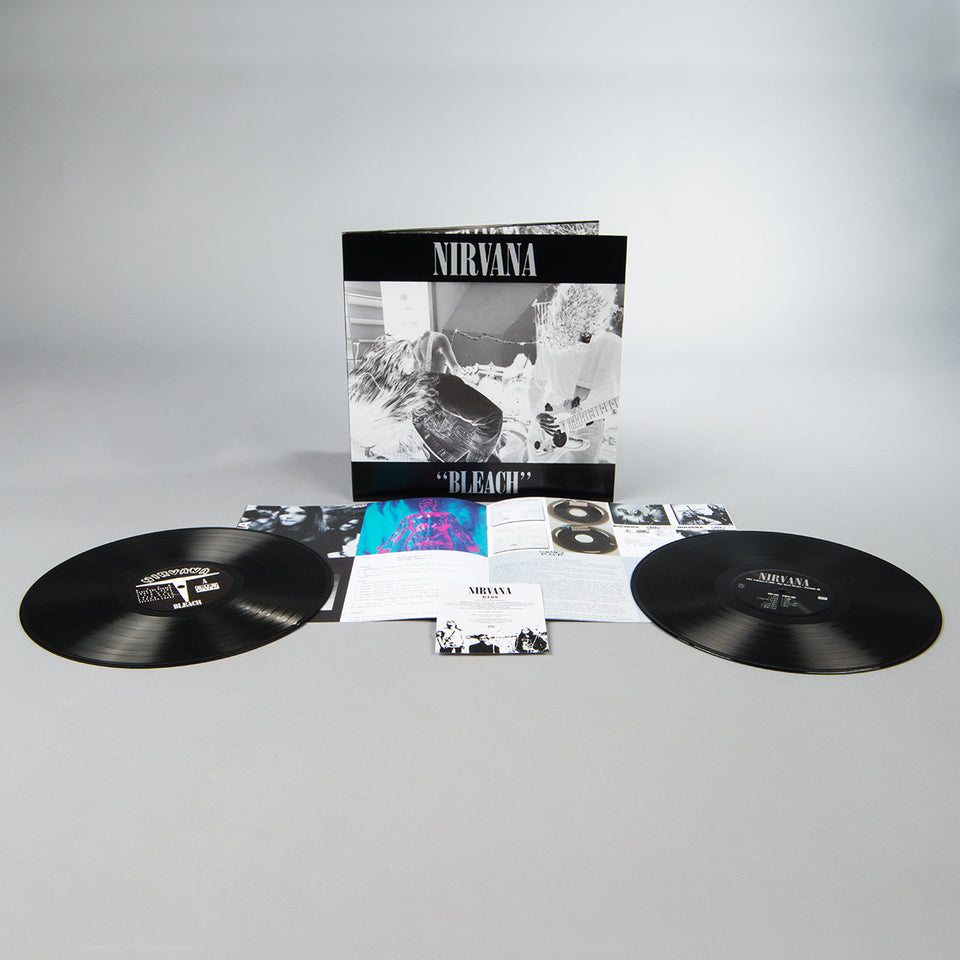 Nirvana - Bleach "Deluxe Edition" (Double 180g Black Vinyl + 16-Page Booklet)