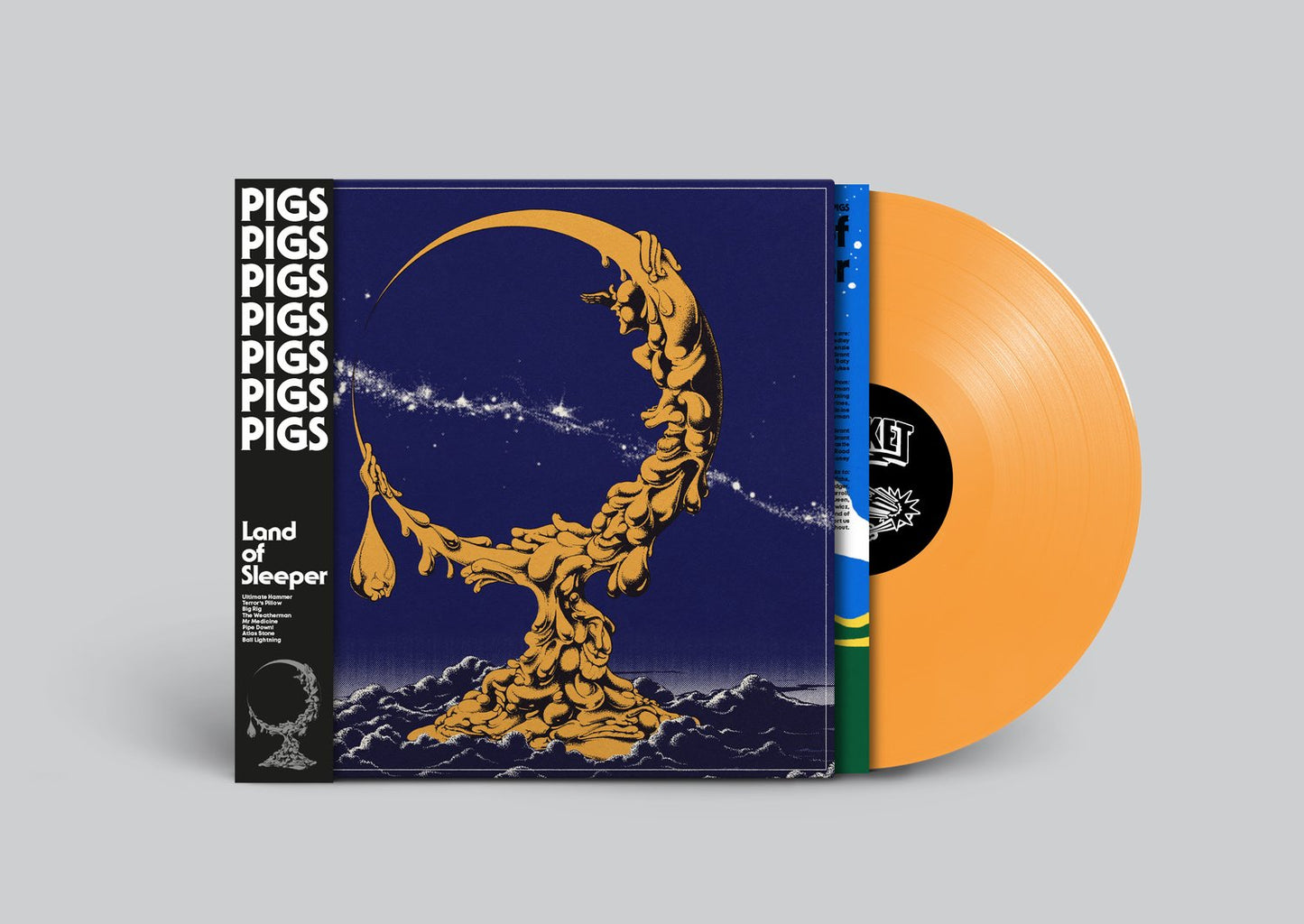 Pigs x7 - Land of Sleeper (Limited Edition on Lucid Dreaming Orange Vinyl + Obi Strip & Poster)